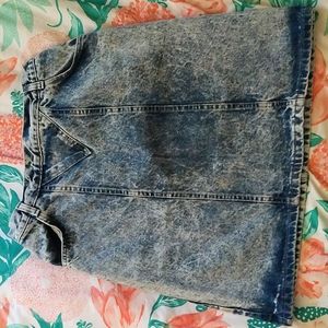 80s Vintage Jean Skirt